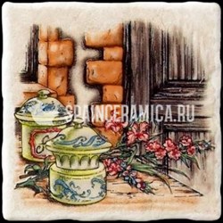 Masia 3 Beni Blanco mate decor 15x15 см - фото 13576